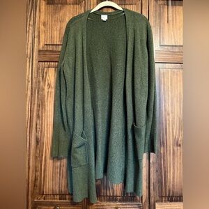 a new day Forest Green Cardigan